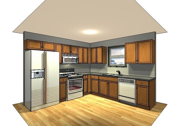 Modular Kitchen 10x10 - House Furniture