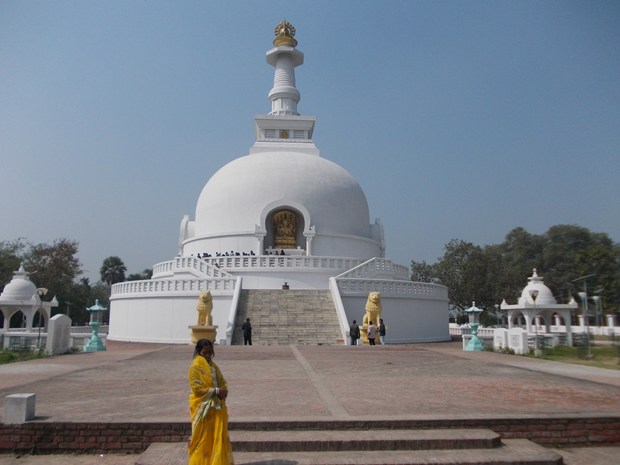 World Peace Pagoda, Vaishali and Maa Thawewali Temple, Gopalganj in New York, NY