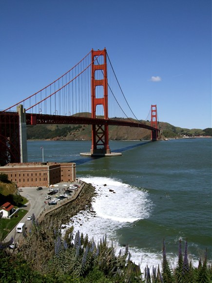 The Golden Gate Bridge's Accidental Color in New York, NY