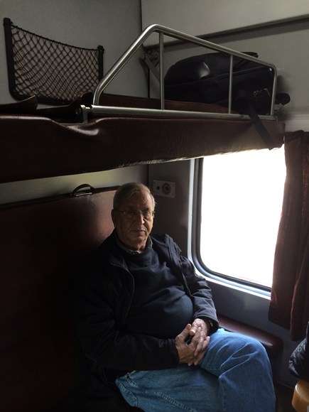 By Rajdhani......New Delhi to Guwahati. in New York, NY